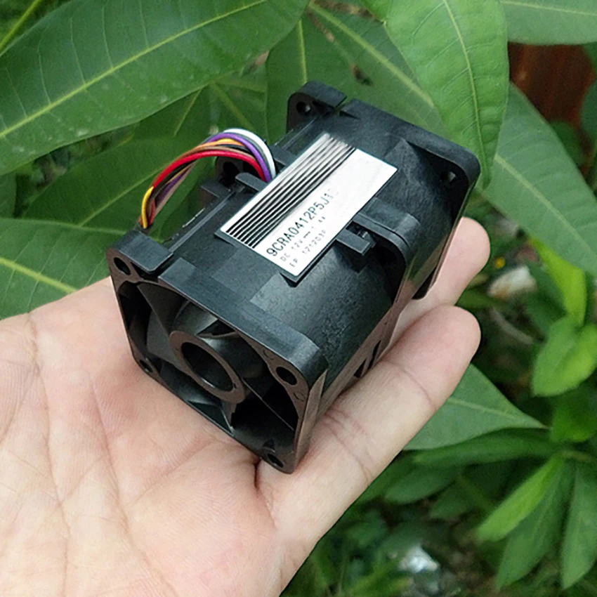 12V 1.4A 15 Вт Мощный boost 4056 Тип охлаждения высокоскоростным вентилятором шаровой подшипник 40*40*56 мм бесщеточный двигатель постоянного тока высокого качества