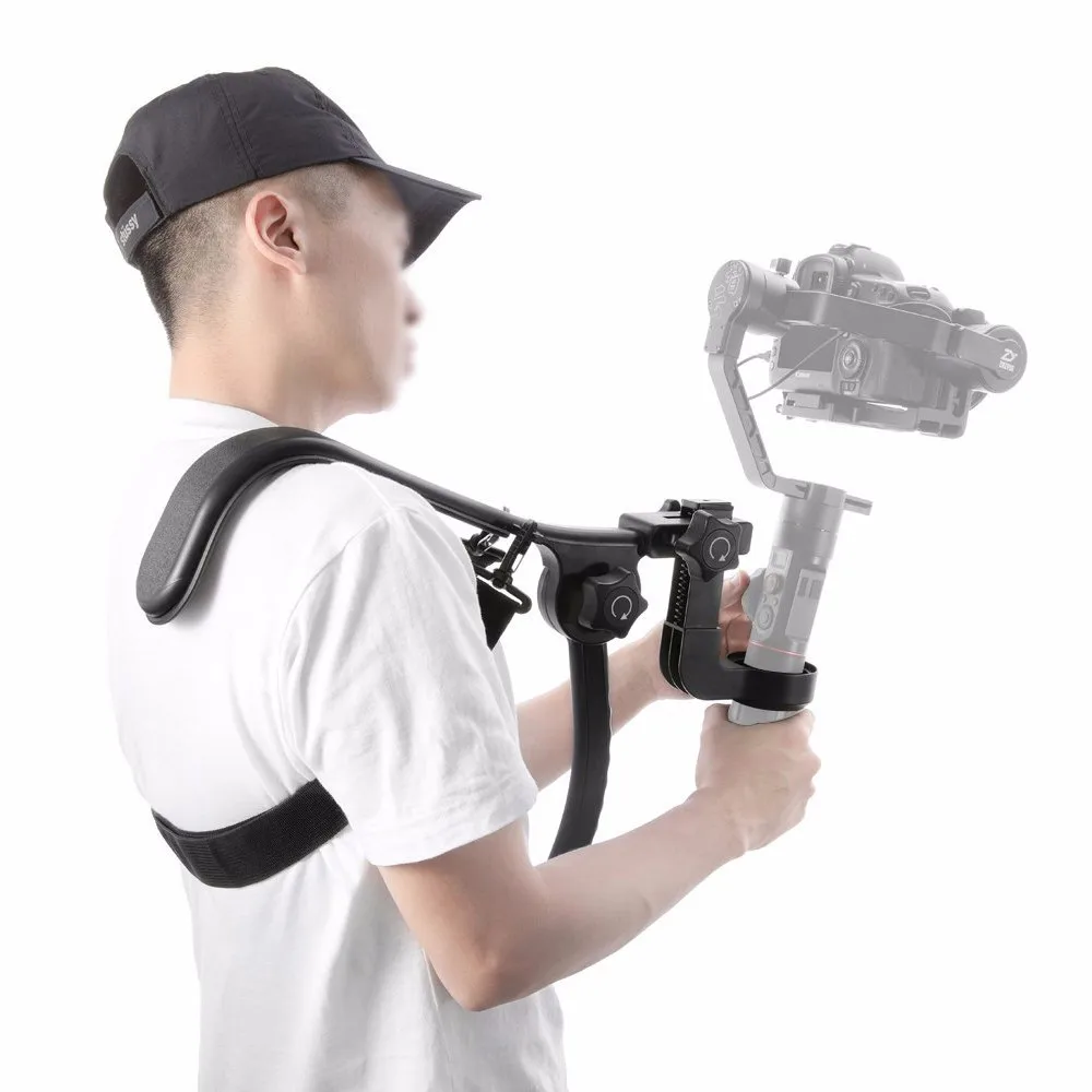 Zhiyun кран 2 плеча Поддержка кронштейн Hands Free гибкий плечевой ремень трансмаунт
