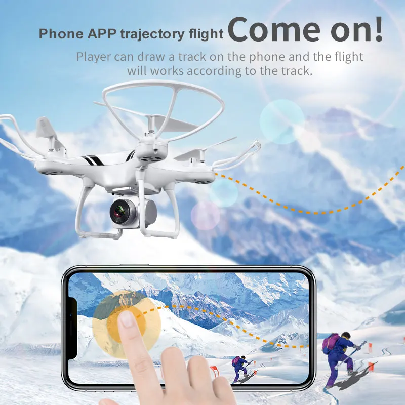 PIP GAMES RC Drone Pro with Camera 1080P 20 min Long Flight Time Fly FPV WIFI Quadcopter Wide Angle PGM061 | Игрушки и хобби