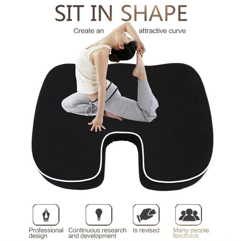 Подушка для яичного сиденья заполненная пеной памяти чехлы автомобильных