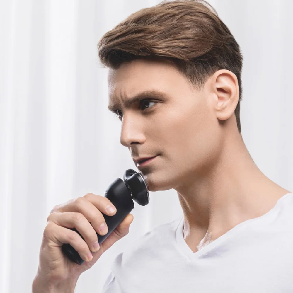 Xiaomi Mijia электробритва Flex бритва головка 3 сухое влажное бритье моющееся основное