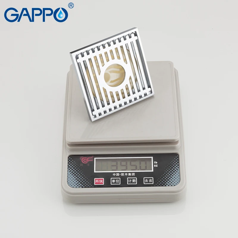 

GAPPO Drains shower drain cover antique brass drains bathroom accessories overflow drain cover