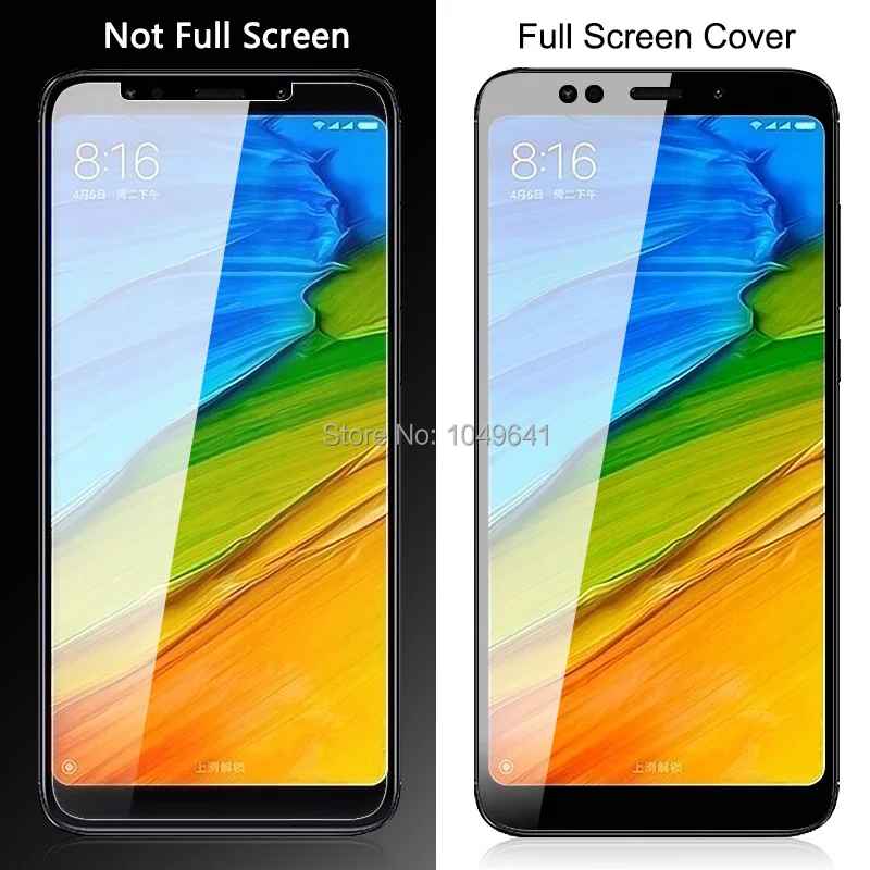 Закаленное стекло для Xiaomi Redmi 5 плюс защита экрана 99 дюймов 9h 2 5D полный экран