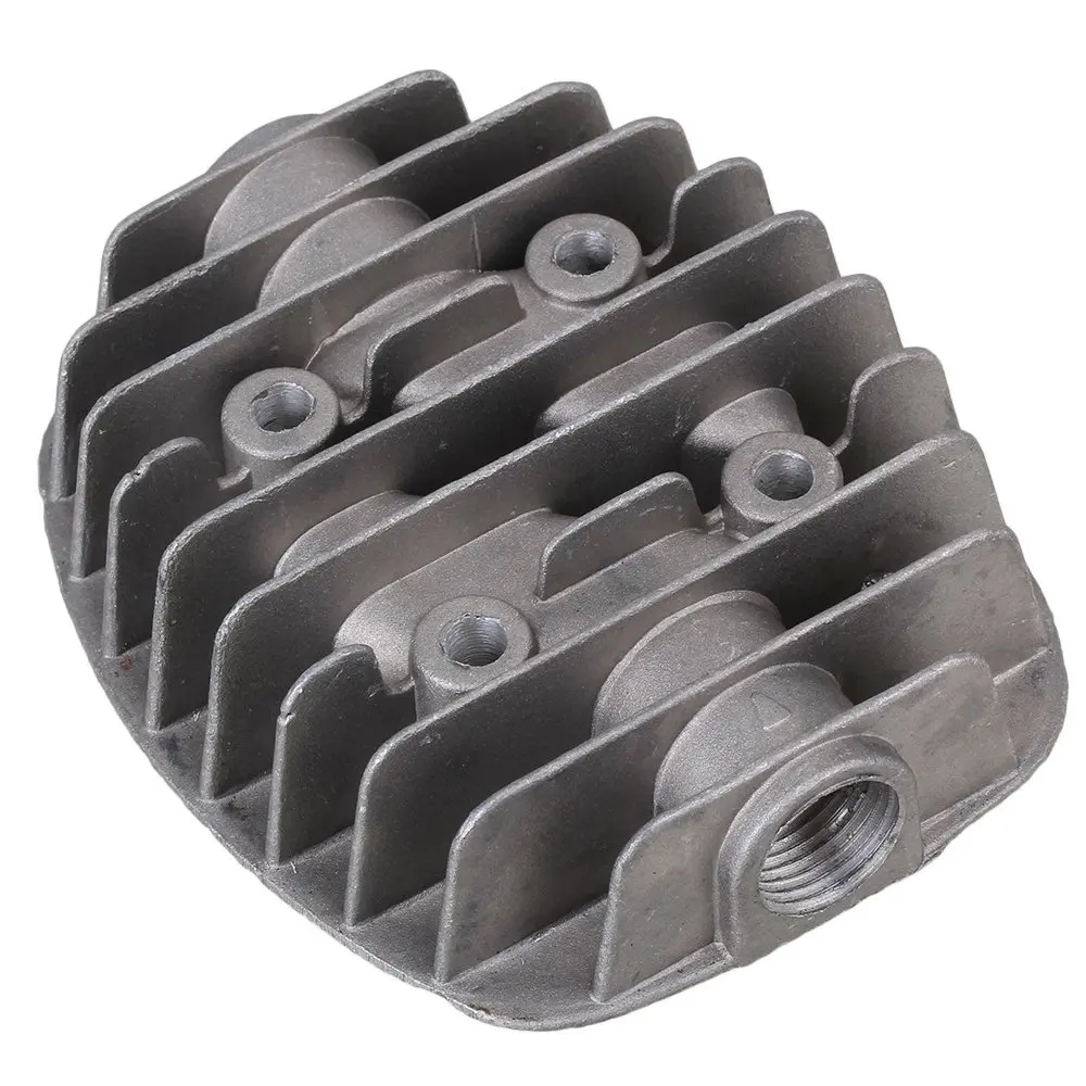 Серая металлическая головка цилиндра с внутренней резьбой 18 мм 3/8PT запасные