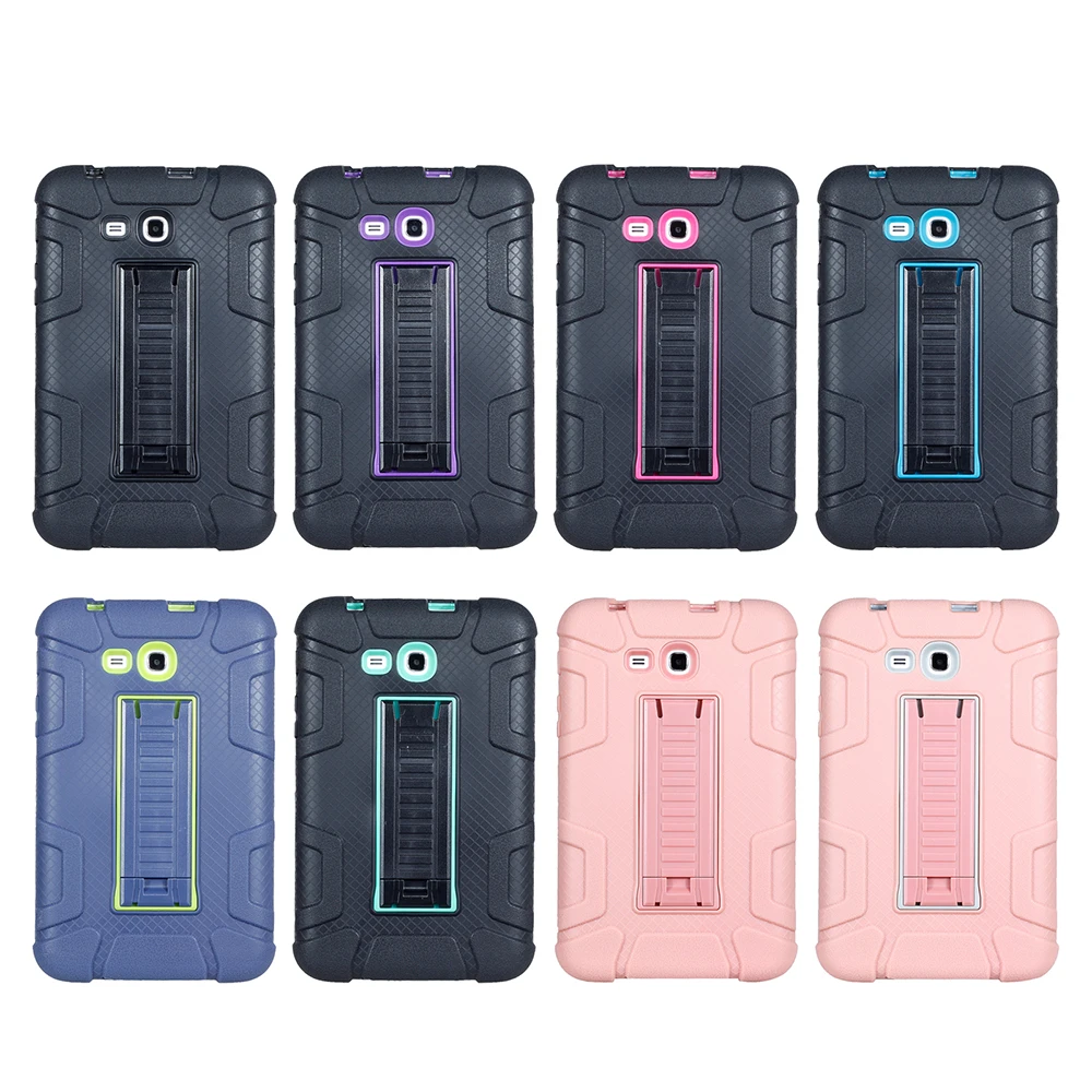 Для samsung Galaxy TAB 3 Lite T110 случае тенденции Стиль ТПУ ПК Гибридный Coque 7 0 "Tablet Чехлы
