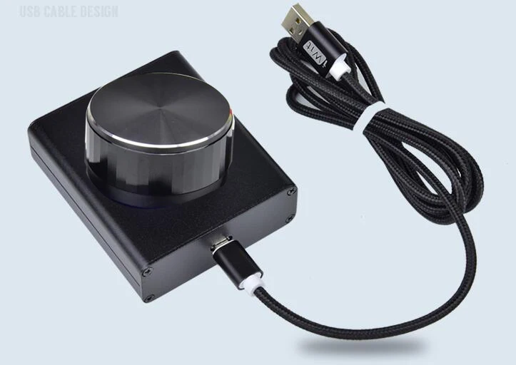 USB регулятор громкости аудио видео ПК компьютер переключатель динамиков модуль