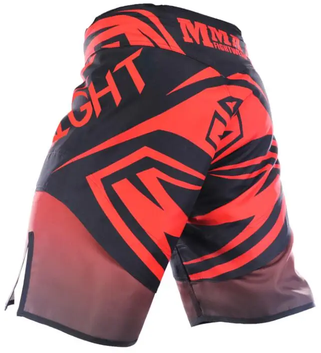 MMA shorts fighting Muay Thai boxer Boxing Trunks fight black/red | Спорт и развлечения