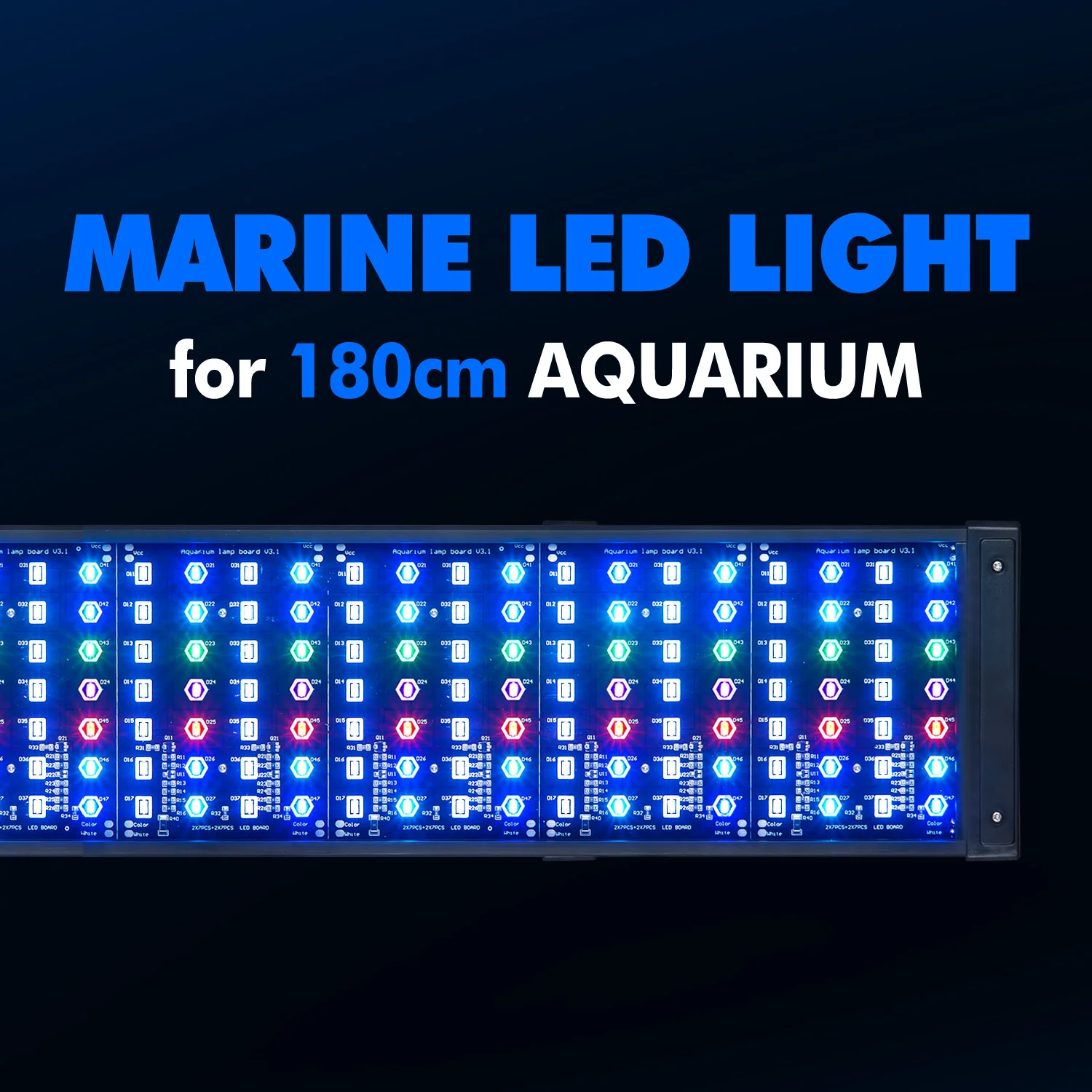 LICAH морской аквариумный светодиодный фонарь STD 1800|aquarium aquarium|aquarium saltwaterlighting aquarium led