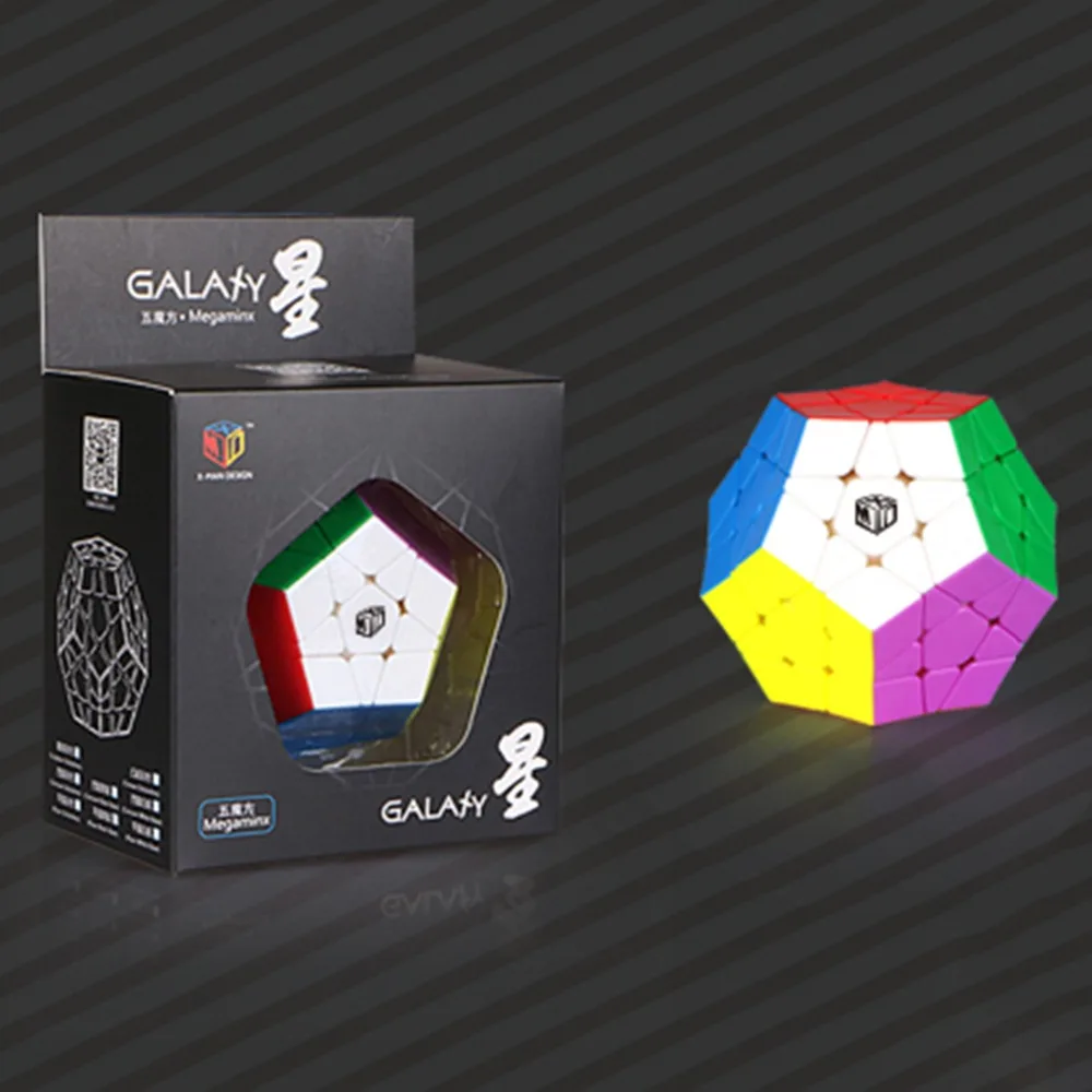 Brand New Arrival Qiyi Galaxy Concave Brain Teaser Dodecahedron Magic Cube Speed Twisty Puzzle Toy for Adult Children | Игрушки и хобби