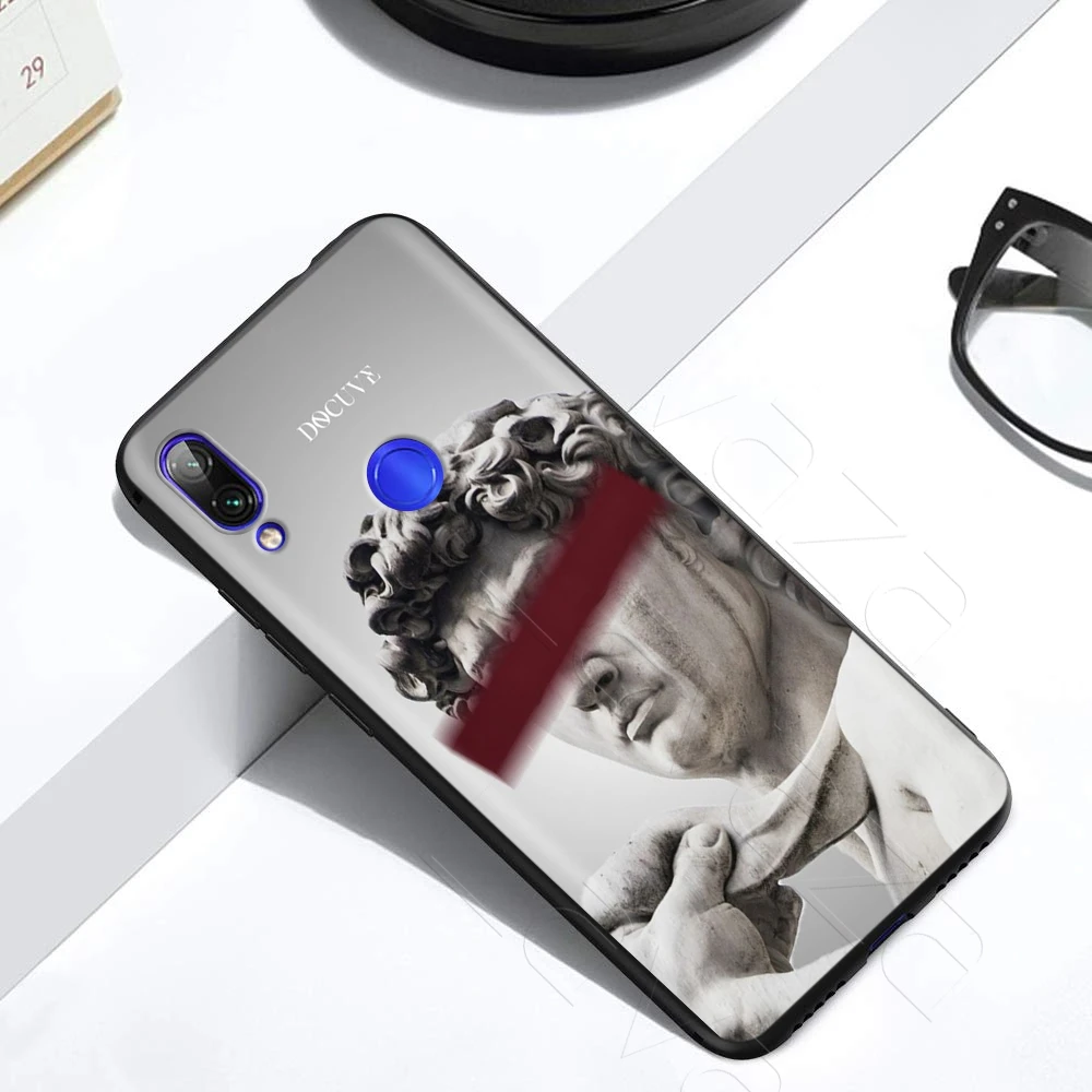 Lavaza Vintage Plaster Statue David Art Case for Xiaomi 9T Pro CC9 A3 Redmi K20 7A Huawei Honor 20 9X P20 Lite Nova 5i Y9 |