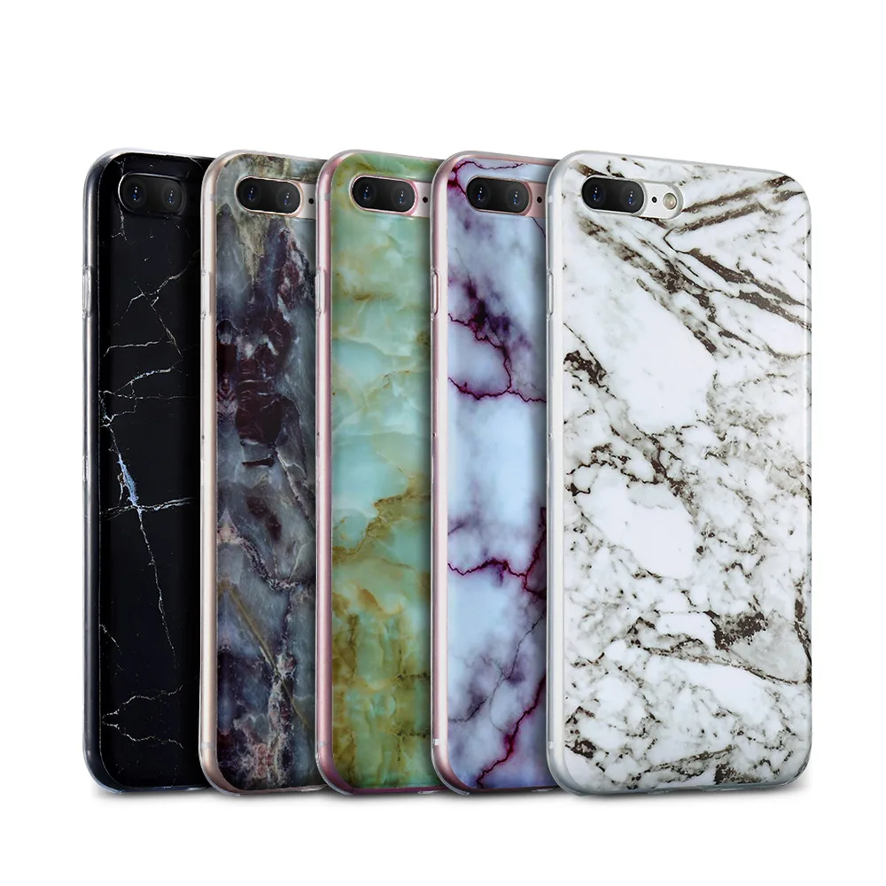 Мраморный чехол для телефона iPhone XS Max XR X 8 7 Plus роскошный мягкий силиконовый из ТПУ
