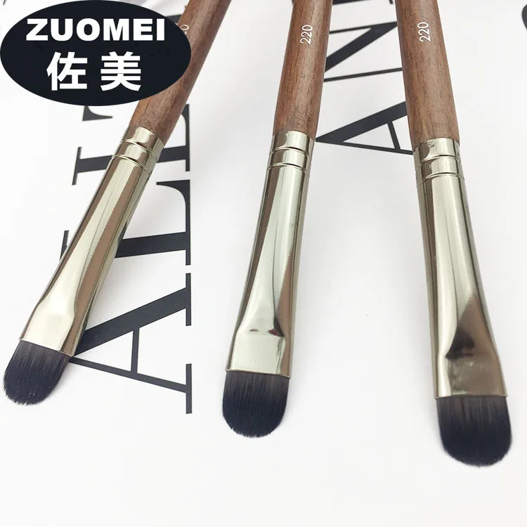 Single Eyeshadow Brush Flame Shape Round Highlight Blush Concealer Makeup Nose Shadow | Красота и здоровье