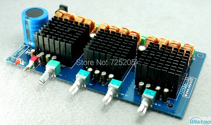 Усилитель PCBA для 6X160 Вт (макс.) Hi Fi Цифровой Класс D TDA7498E домашний усилитель