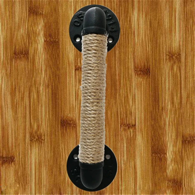 Ручка сарая раздвижная деревянная американская деревенская антикварная дверная