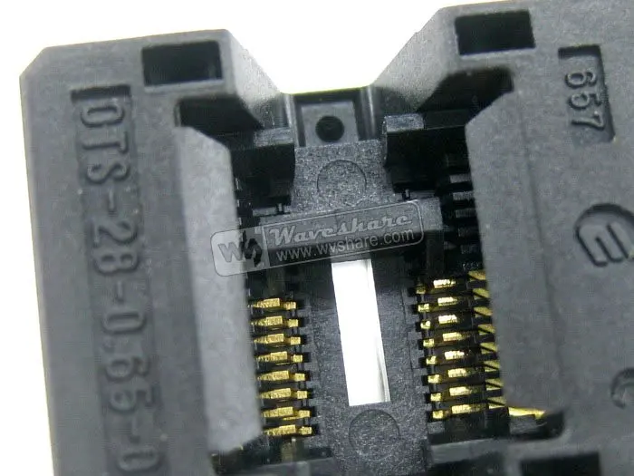 

SSOP16 TSSOP16 OTS-16(28)-0.65-01 Enplas IC Test Burn-in Socket Programming Adapter 0.65mm Pitch 4.4mm Width