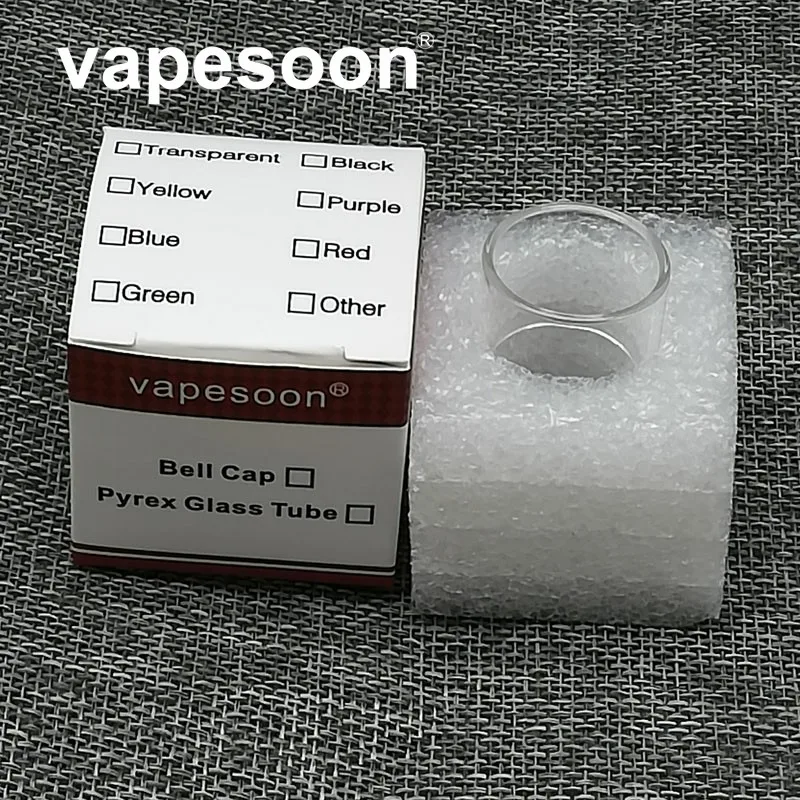 

Original VapeSoon Replacement Pyrex Glass Tube for JOMOTECH Lite 60 / 80 Sub Tank 60w & 80w Kit 2ml Atomizer