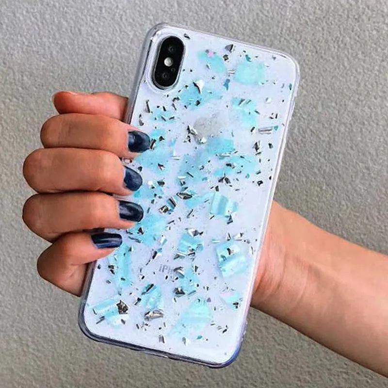 Модные Роскошные Качество Glitter3D Смола Плесень Конфеты ColorRomantic оболочки золото