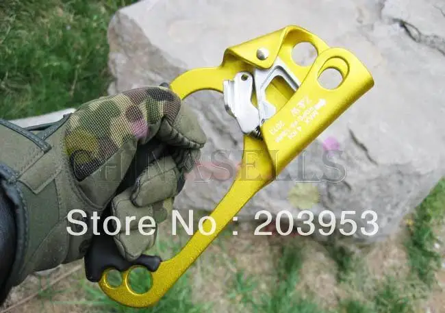 Антивыпадение инструмента для скалолазания в горах наружный подъемный держатель с защитным устройством рук рисеры для восхождения.