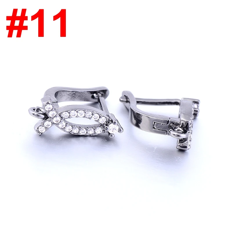 Juya DIY Errings компоненты поставки креативный крепеж основа Серьги Крючки Аксессуары для Модные серьги ювелирных изделий