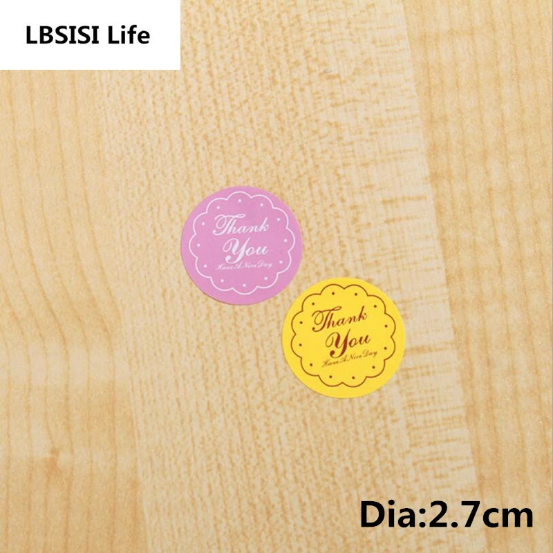LBSISI Life 108 шт бумажные наклейки ручной работы для рождественских свадебных конфет, печенья, Упаковочная Сумка, коробка, декоративные аксессуары