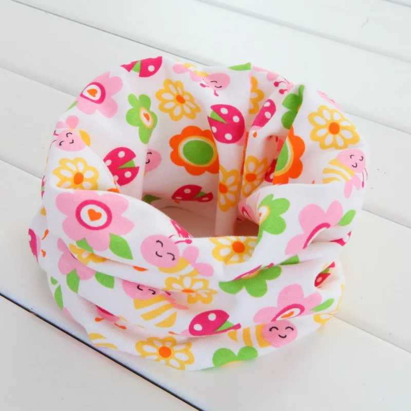 Хлопковый Детский шарф зимние детские шарфы воротники для маленьких девочек