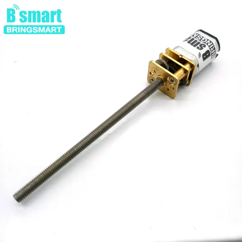 Фото Bringsmart M3 винт 55 мм вал с резьбой 3 в 6 12 В постоянного тока 15/30/60/100/150/200/250/300/600 об/мин Bringsmart M3 винт 55 мм вал с резьбой 3 в 6 12 В постоянного тока 15/30/60/100/150/200/250/300/600 об/мин