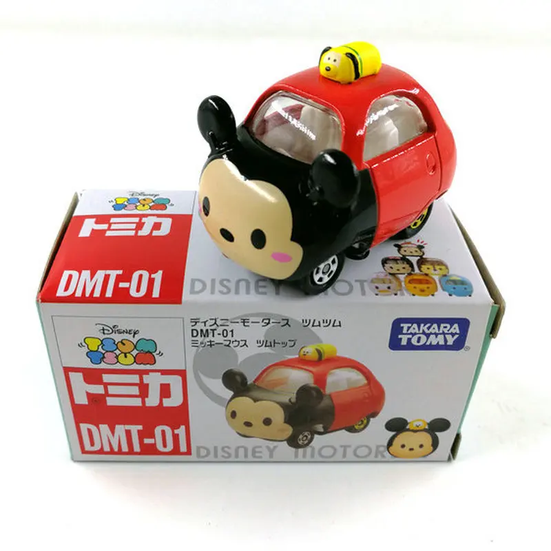Машинки Takara Tomy с изображением Микки Мауса Эльзы Анны Минни Стич Винни литые