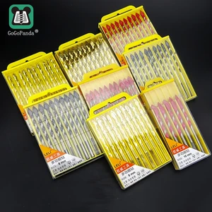 Бесплатная доставка, спиральные сверла 6 мм 8 мм 10 мм с треугольным шестигранным хвостовиком, сверла для керамической плитки, бетонного стекла, мрамора с Чехол