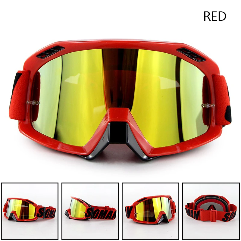 Soman SM15 мотоциклетный шлем защитные очки для мотокросса гонка на мотобайке Gafas
