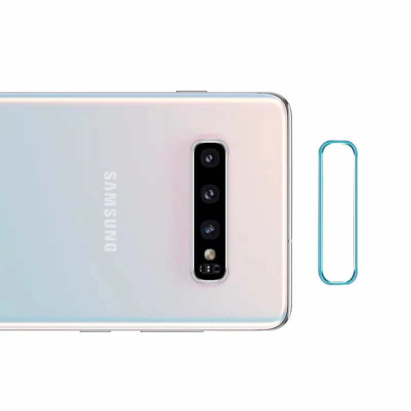 NOTOW Camera Lens Protector Ring Guard Circle Metal Film Cover for Samsung Galaxy s10/s10plus | Мобильные телефоны и