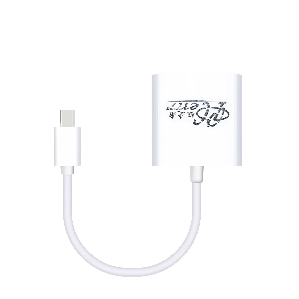 Переходник PCER Mini DisplayPort на VGA конвертер Thunderbolt 2 DP кабель для MacBook Air 13 Surface Pro 4