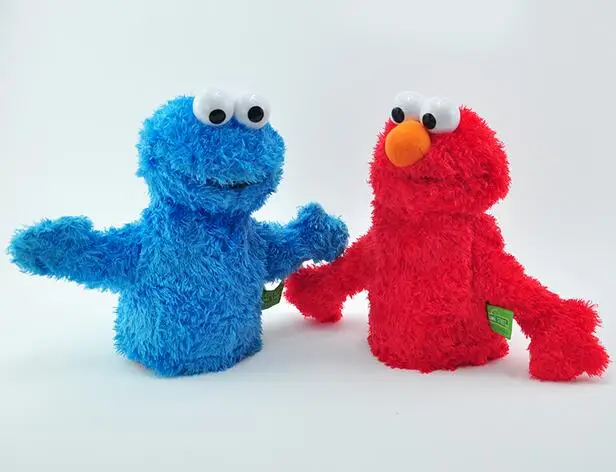 Candice guo! Супермилая плюшевая игрушка мультяшная Улица Сезам Elmo Grover печенье монстр