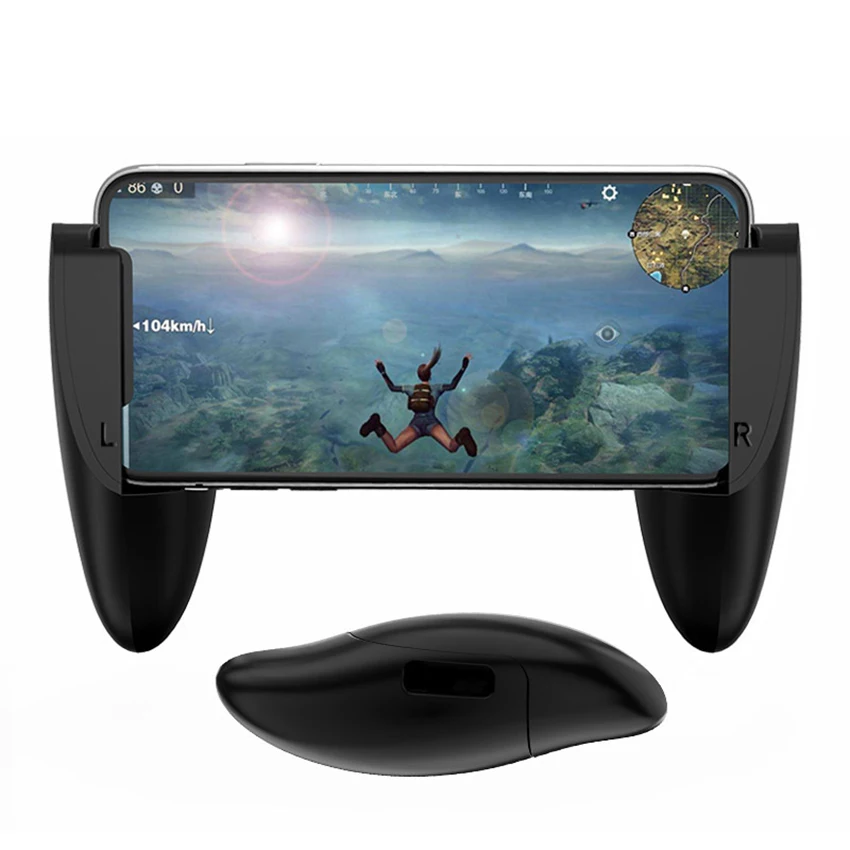 Mobile Phone Gamepad Shooting Controller PUBG Fire Button Handle for Knives Out IOS Android Smartphone Game Trigger | Электроника