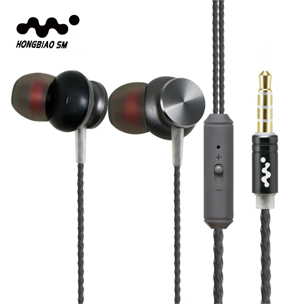 Hongbiao SM Q2 наушники мега бас Пособия по немецкому языку Hi Fi уха настроены