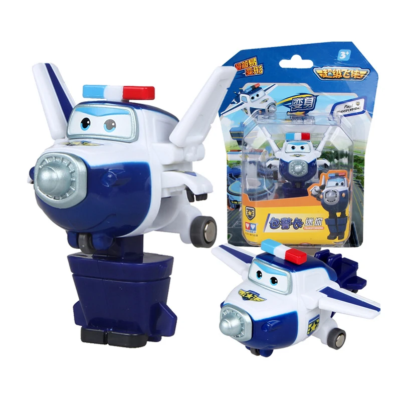 

Super Wings Mini Airplane ABS Robot toys Action Figures Super Wing Transformation Jet Animation Children Kids Gift Brinquedos