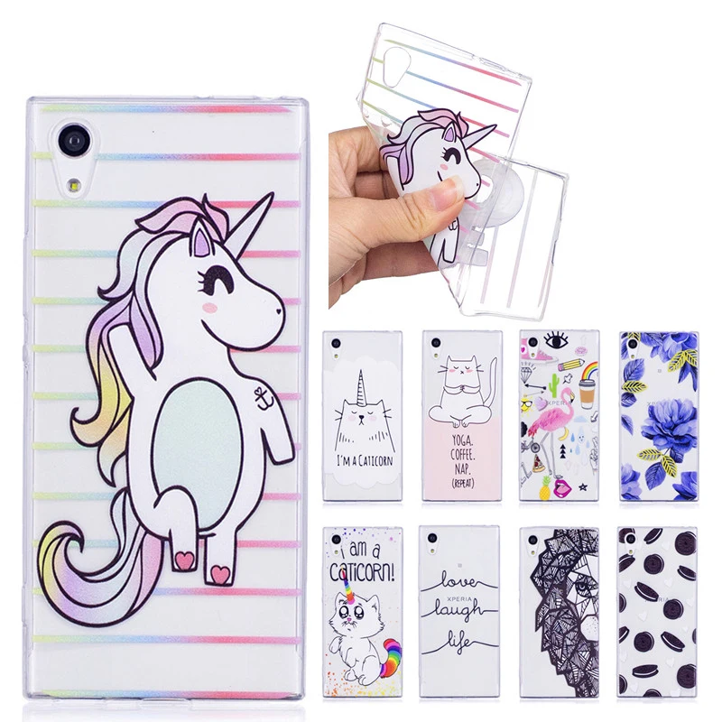 TPU Soft Case For Sony Xperia XA1 Ultra-Thin Silicone Cover Soni Experia G3112 G3116 G3121 Coque Capinha Etui |