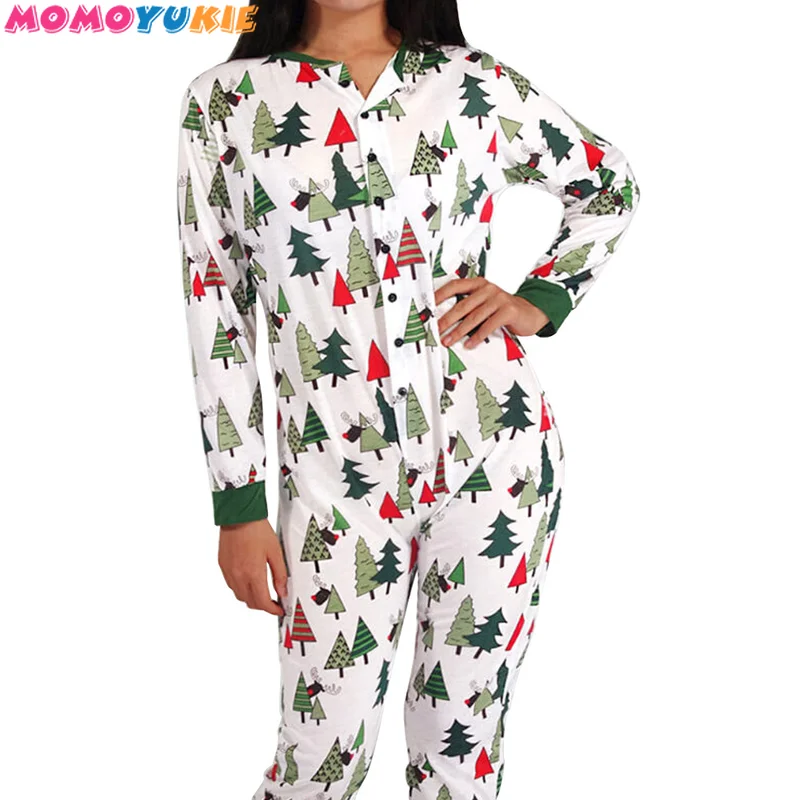 2018 Семейные рождественские пижамы Теплый комплект для взрослых и детей мама