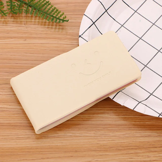 Милый мини-блокнот с улыбкой мягкий Pu чехол для планировщика Bullet Journal дневник внутри красочные бумаги блокнот для заметок офисные школьные принадлежности