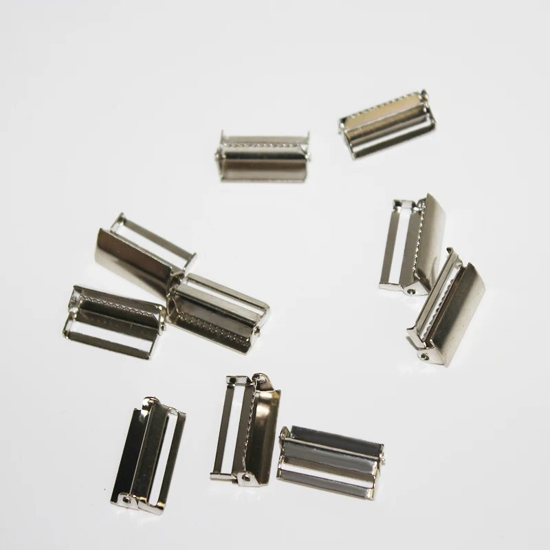 Серебро/Античная Бронза Металлические подтяжки регулировать пряжки ремесло зажимы аксессуары для одежды 20 мм 25 мм 30 мм 30 шт./лот