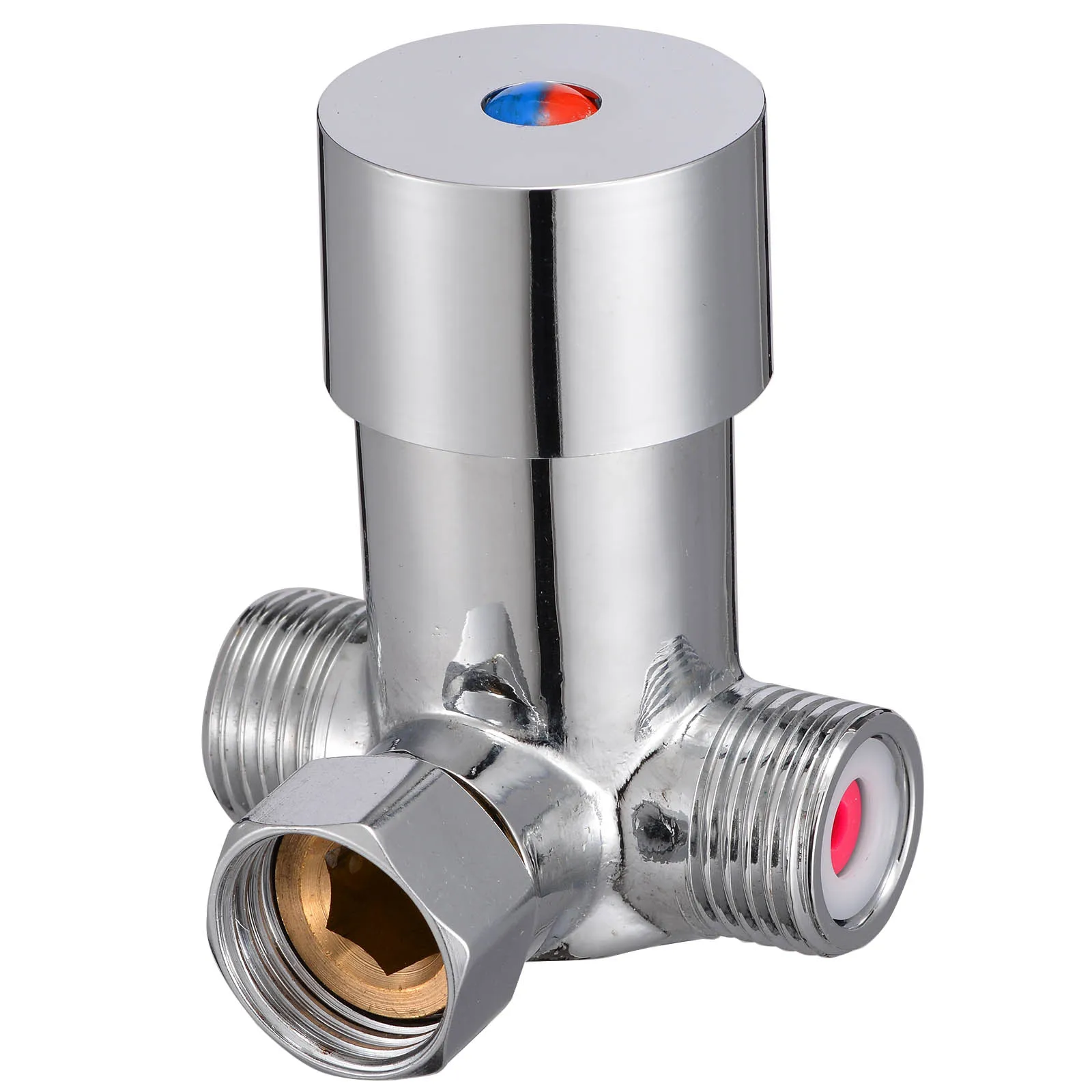 

Bathroom Hot Cold Water Valver Temperature Adjustable Mixer Mixing Valve Sensor Tap for Shower Head Faucet Taps