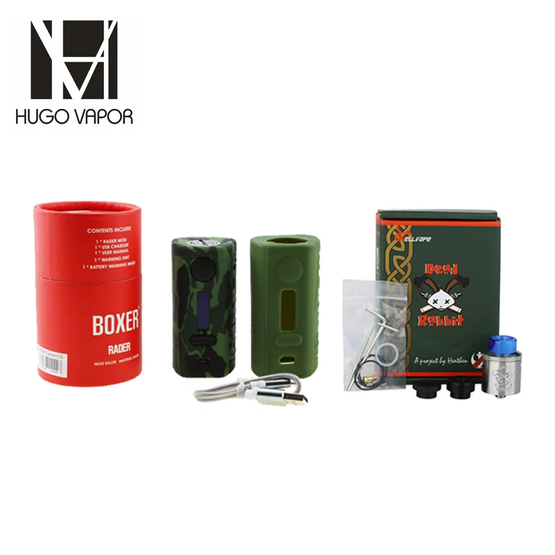 Электронные сигареты 211 Вт Оригинал Hugo Vapor боксер Mod бокс мод OLED дисплей Vape с Hellvape