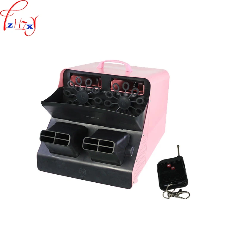 

Two wheel remote-controlled bubble machine adjustable angle bubble machine wedding stage lighting equipment 220V 300W 1PC