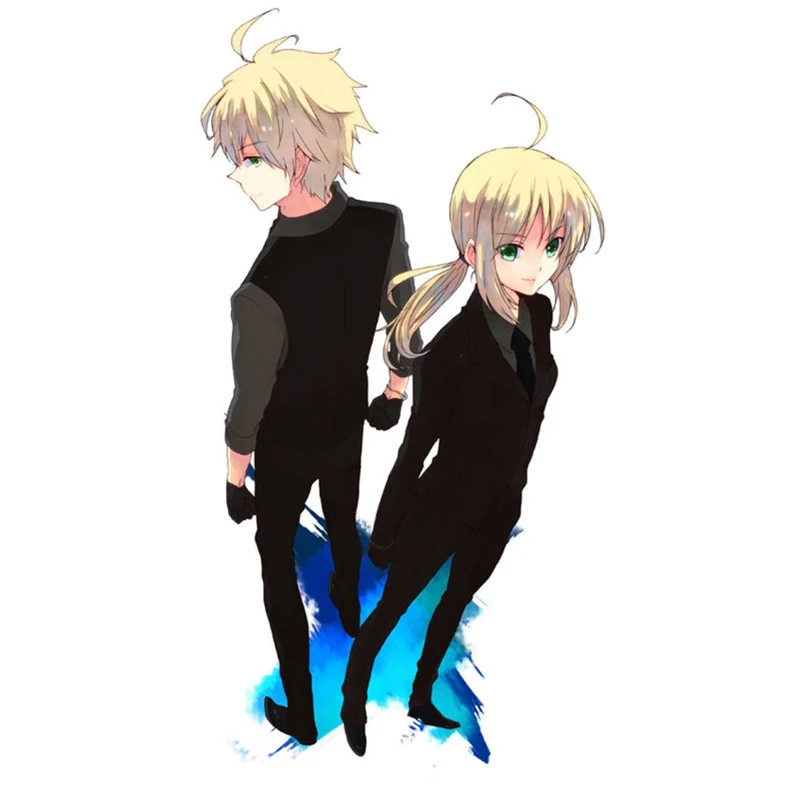 LCSP Fate Stay Night черный саблейский костюм для косплея японский аниме FATE ZERO Униформа