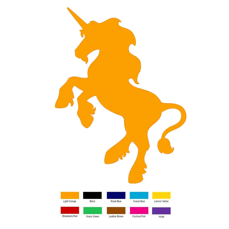 15 см х 10 Единорог Сказка Земли Стикер Автомобиля Для Грузовиков Окно Бампер Авто