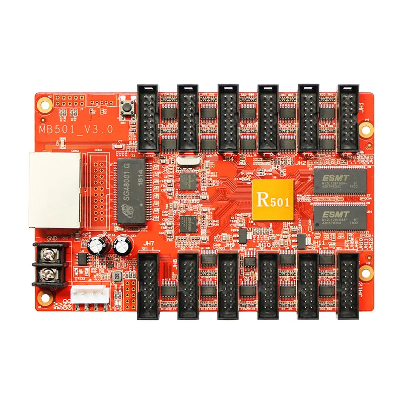 HD R501 Huidu светодиодный дисплей приемная карта для rgb led outdoor p5 p6 p8 p10|card card|card ledcard display