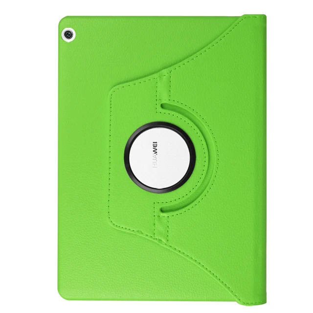 360 Вращающийся чехол для huawei MediaPad M3 Lite 10 10,1 BAH-W09 BAH-AL00 планшет Funda чехлы из искусственной кожи для huawei M3 Lite 10 - Цвет: Green