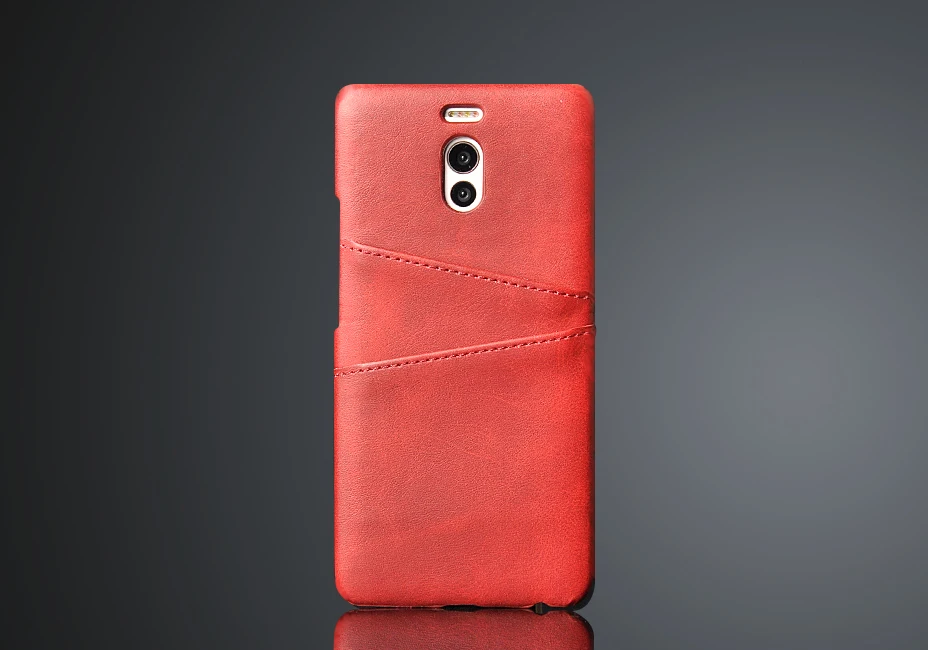 Кожаный чехол PDGB для Meizu M6s S6 M6t M6 Note Meizu 15 Plus, задняя крышка для Meizu Note 8 9, держатель для карт, чехол-кошелек