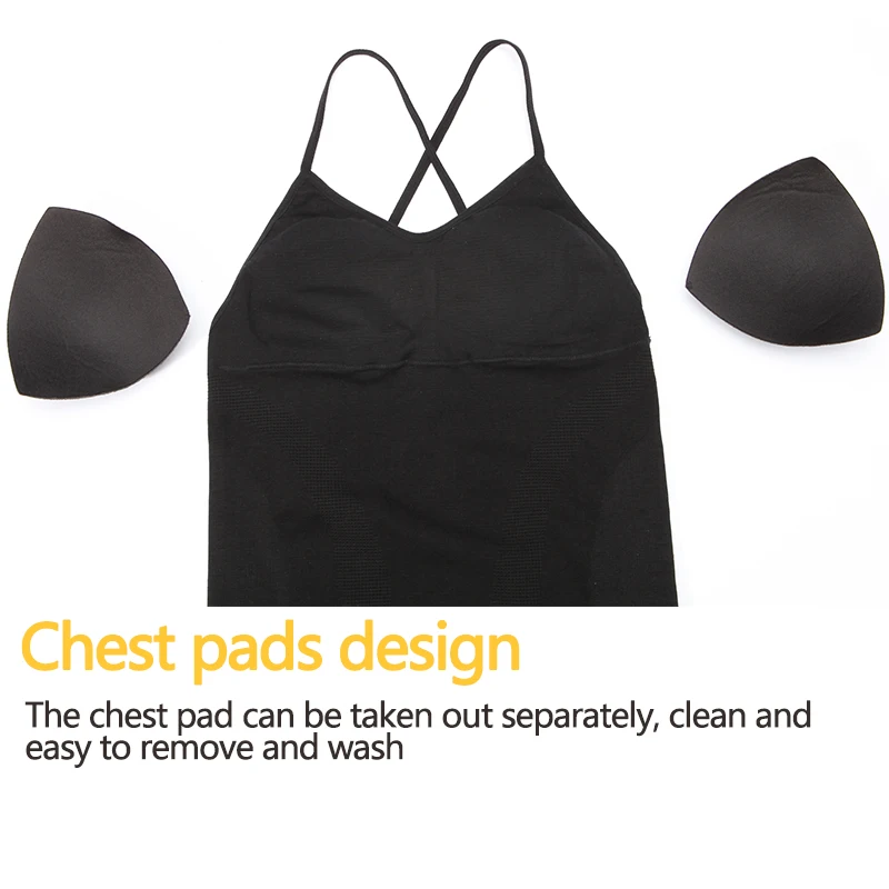 

Plus Size Tank Tops Light Tummy Control Shapewear Camisole Women Slim Fit Sleveless Undershirt Black Body Shaper