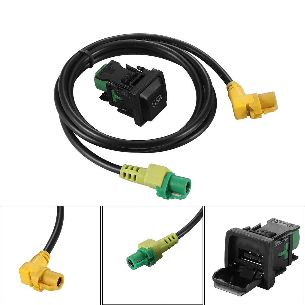 Автомобильный AUX USB переключатель кабельный жгут для RNS315 RCD510 Magotan L POLO Touran|aux usb|aux usb