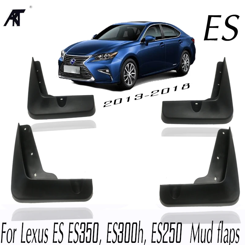 Комплект литых брызговиков для Lexus ES ES350 ES300h ES250 2013 2018 брызговики передние и задние